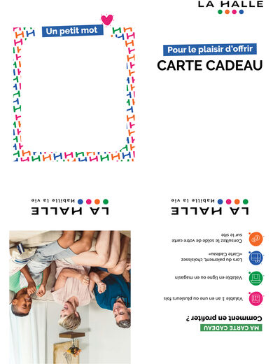 E-carte cadeau