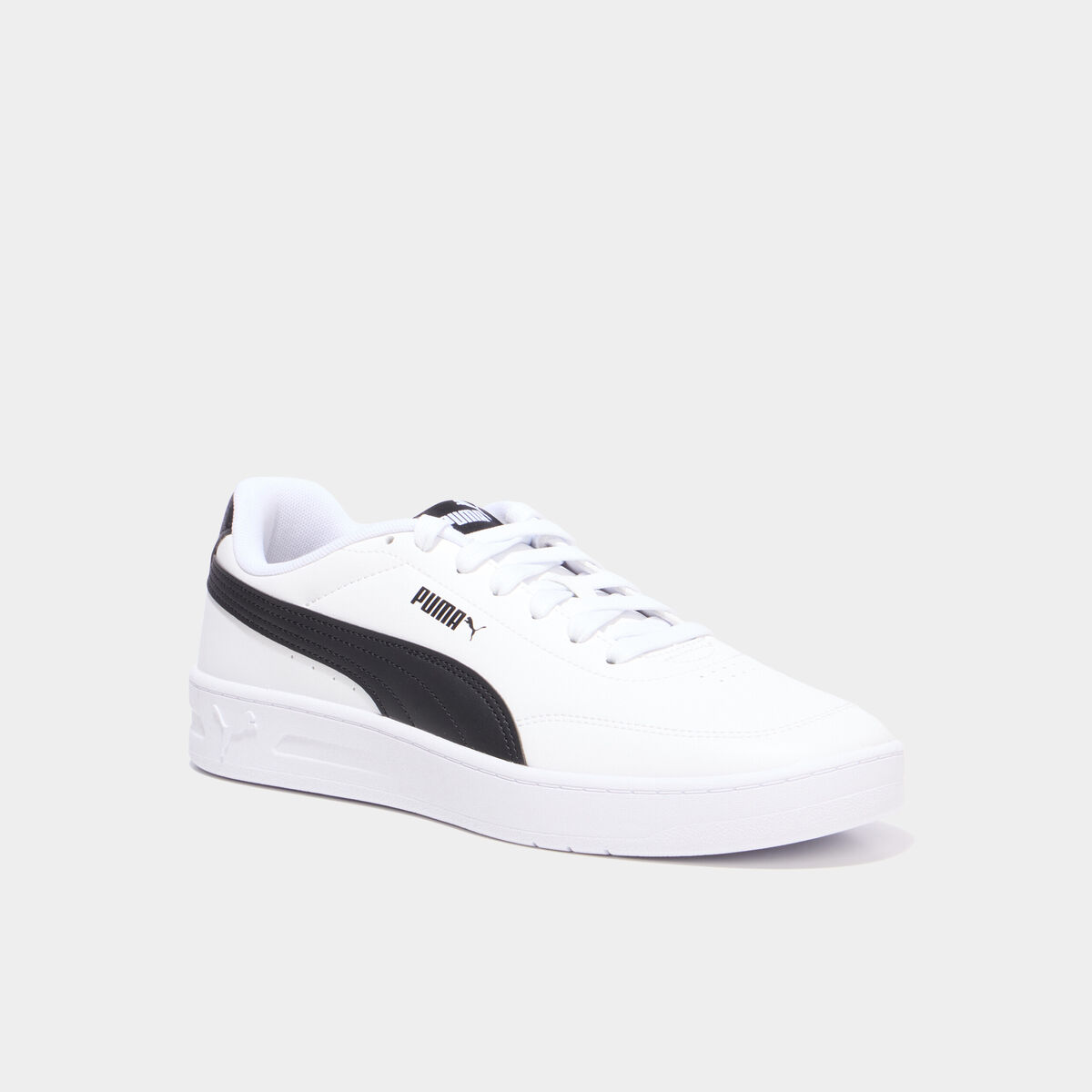 Baskets Puma Court Classic Clean noir homme