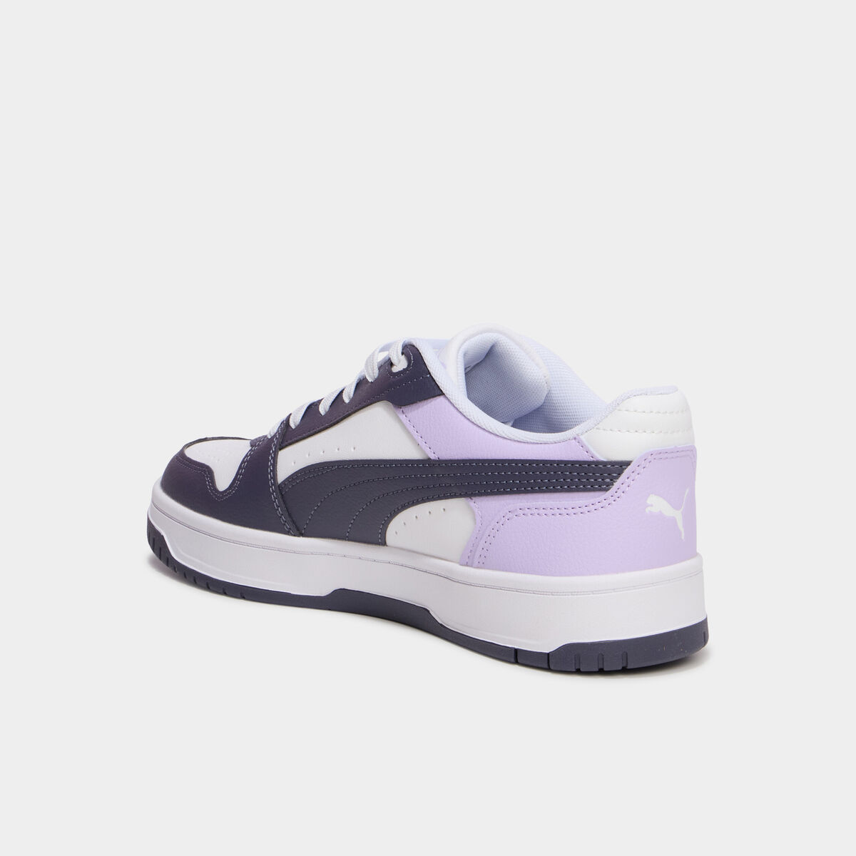 Baskets &agrave; lacets Puma Rebound Slam violet fille
