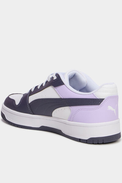 Baskets &agrave; lacets Puma Rebound Slam violet fille