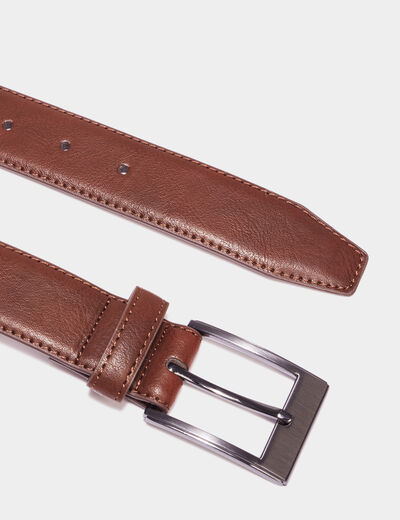 Ceinture marron homme