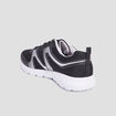 Baskets running à lacets noir homme