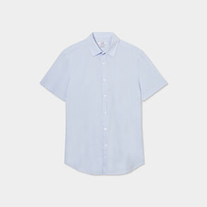 chemise droite manches courtes bleu ciel homme Chemise droite manches courtes bleu ciel homme