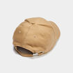 Casquette brod&eacute;e coton sable homme