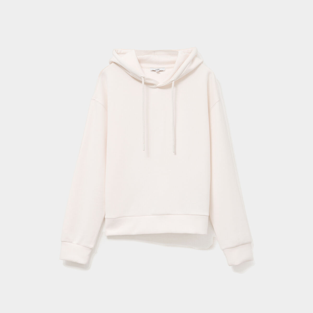 Pull à Capuche Manches Longues Beige Femme | Cache Cache