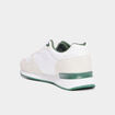 Chaussures running à lacets blanc homme