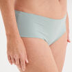 Shorty microfibre sans coutures vert clair femme