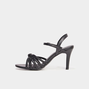 Sandales à talons Mosquitos noir femme