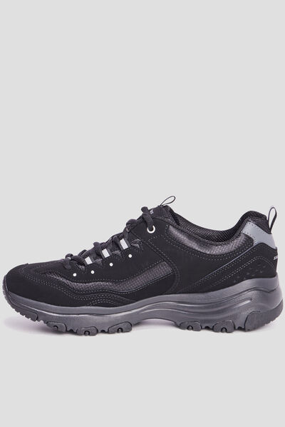 Baskets running mémoire forme Skechers noir femme