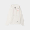 Sweat zippé à capuche Creeks Original blanc femme