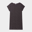 Chemise de nuit gris foncé femme grande taille