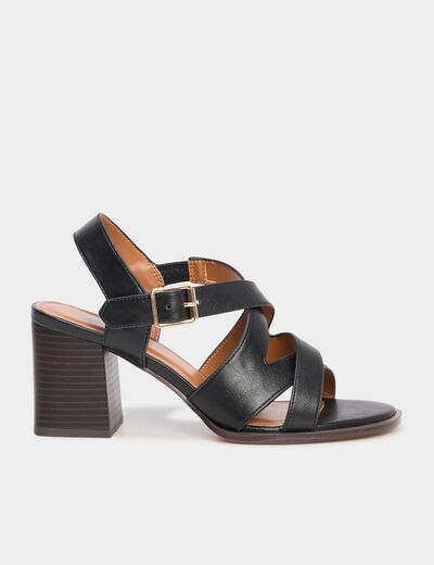 Sandales à talons Liberto noir femme