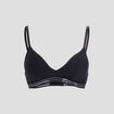 Soutien-gorge triangle noir femme