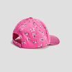 Casquette à paillettes rose fushia fille