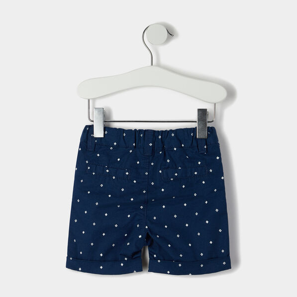 Bermuda droit bleu marine bébé garçon