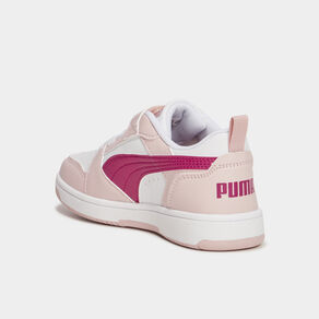tennis basses a lacets puma v6 rose fushia fille Tennis basses à lacets Puma V6 rose fushia fille