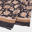Foulard noir femme