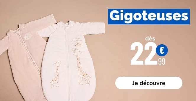 Gigoteuses bébé - La Halle