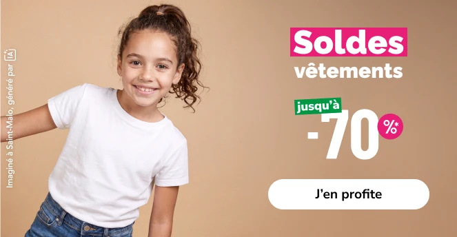 Soldes vêtements fille - La Halle