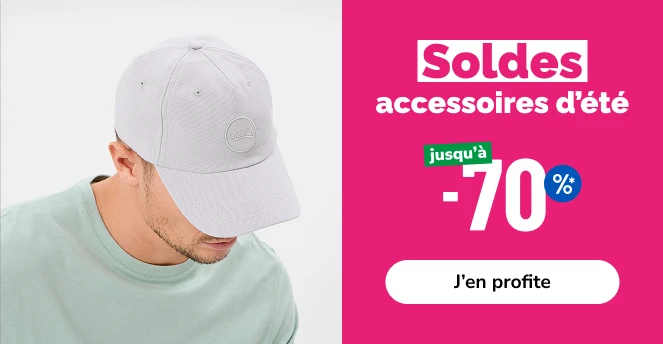 Soldes accessoires homme - La Halle
