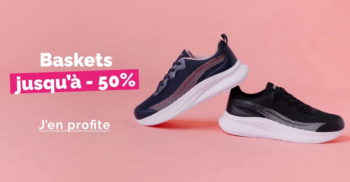 Baskets jusqu'à -50% femme - La Halle