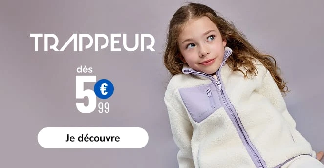 Trappeur fille - La Halle