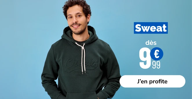 Sweat homme - La Halle