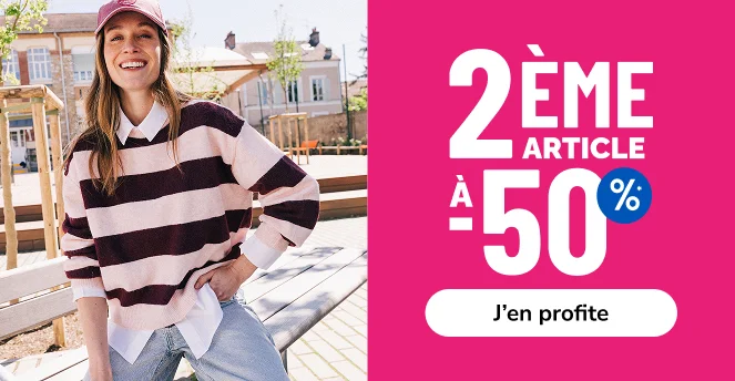 2ème -50 femme - La Halle