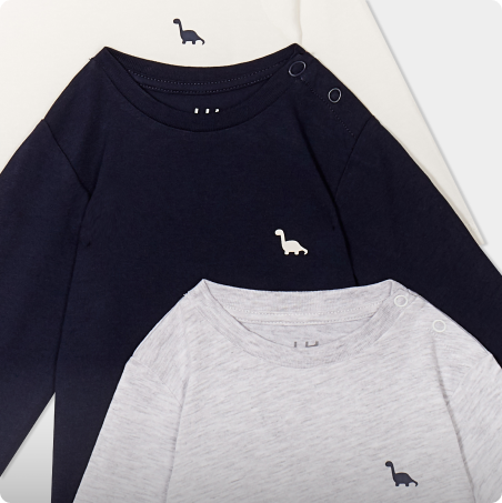 Lot 3 t-shirts manches longues, LH, 7,99€