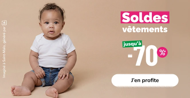 Soldes vêtements bébé - La Halle