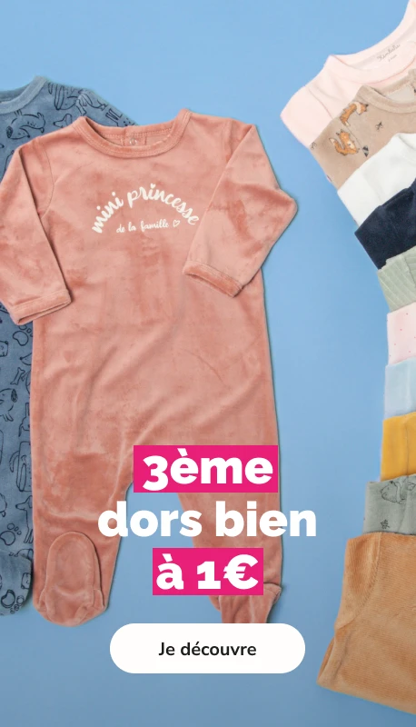 3ème pyjama à 1€ - La Halle 