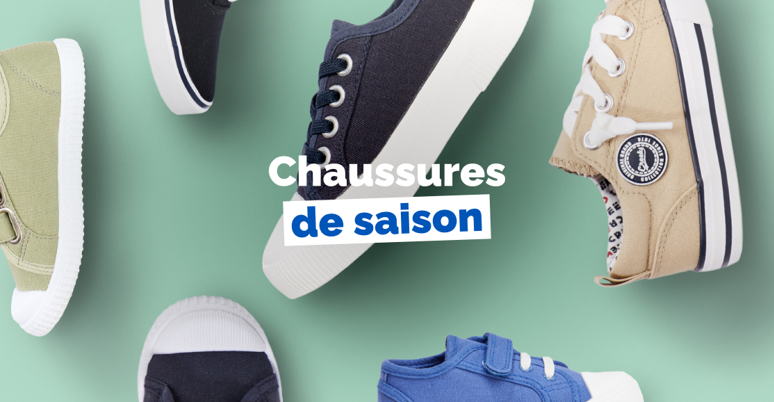 Chaussures en toile garçon - La Halle