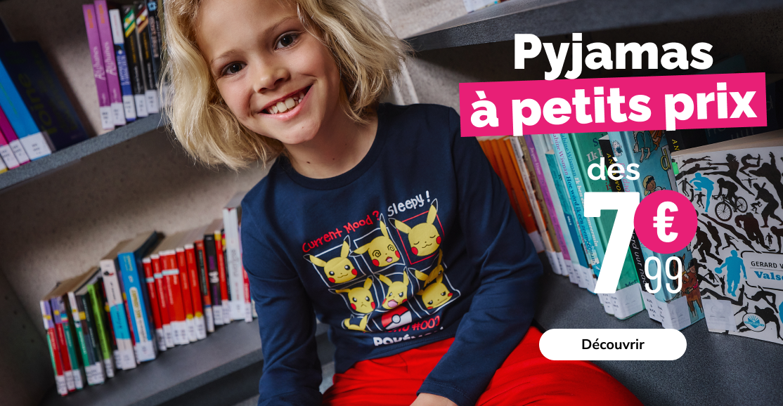 Pyjamas à petits prix garçon - La Halle
