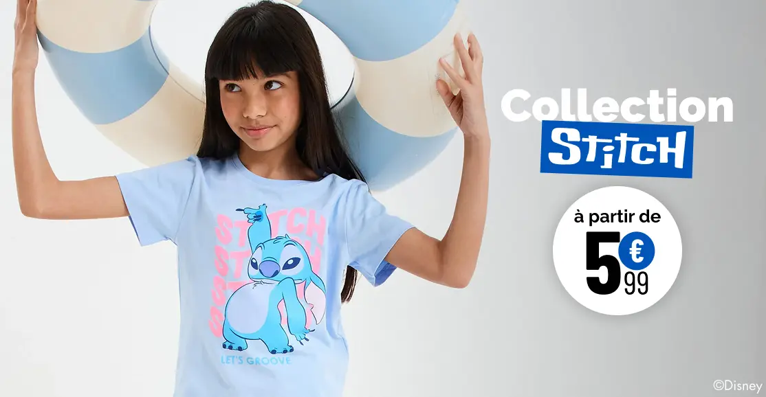 Stitch Fille - La Halle