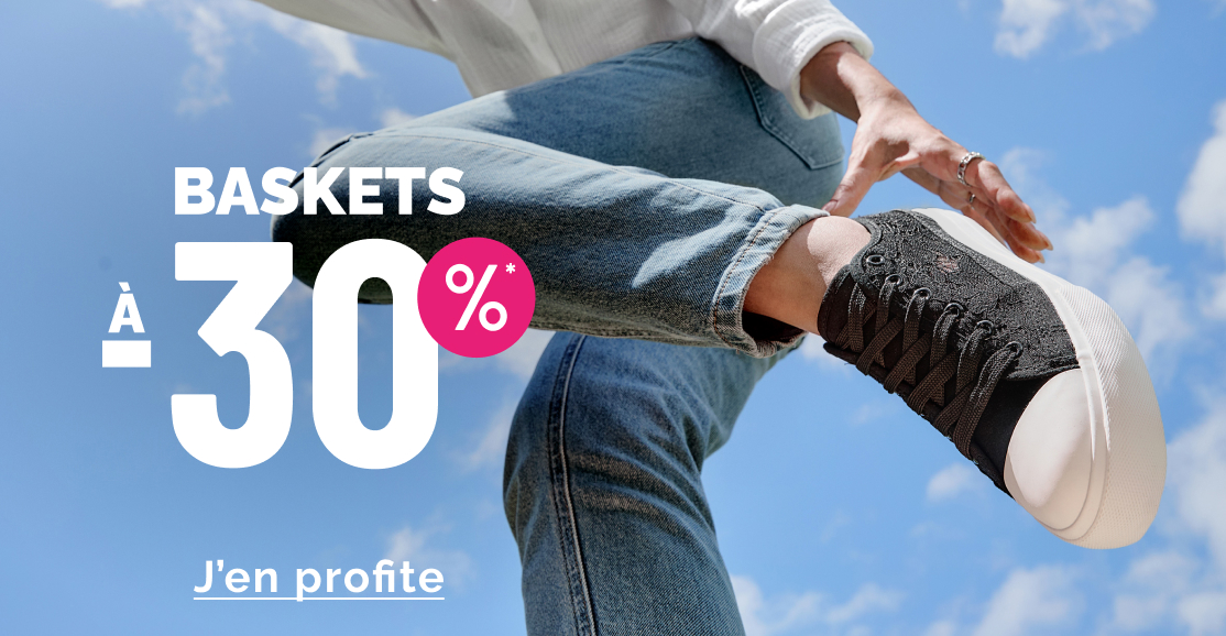 Baskets -30 femme - La Halle