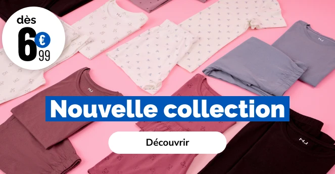 Nouvelle collection pyjamas femme - La Halle