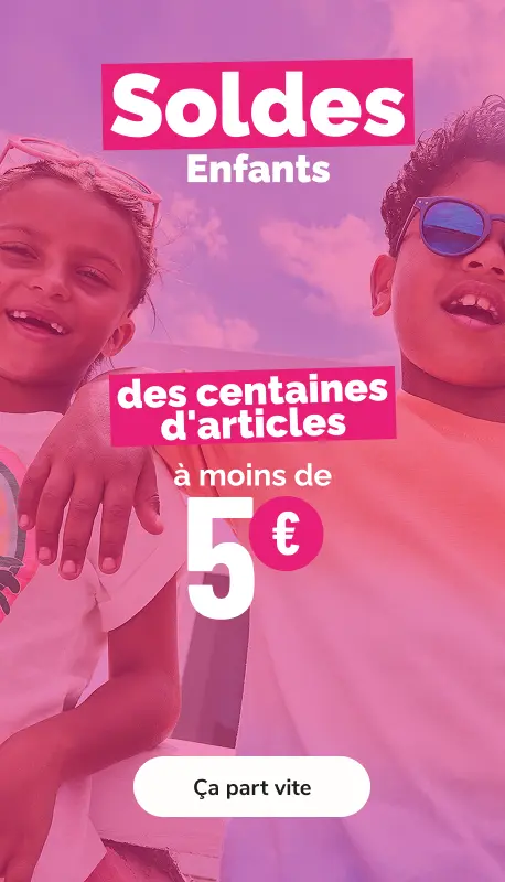 Soldes -5 € Enfants - La Halle 