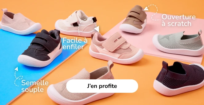 Chaussures bébé flexy- La Halle