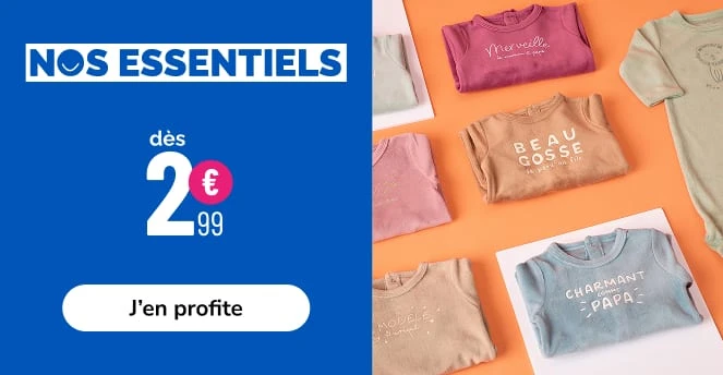 Les essentiels bébé - La Halle