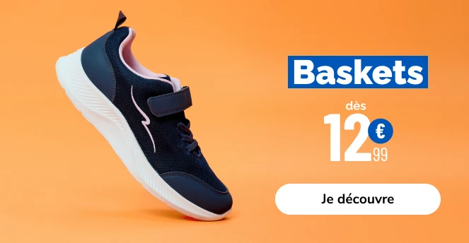 Baskets fille- La Halle