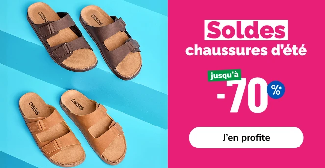 Soldes chaussures homme - La Halle