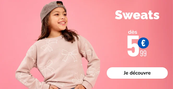 Sweat fille - La Halle
