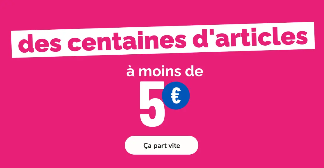 Soldes -5 € bébés - La Halle