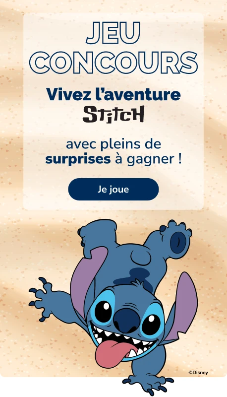 Stitch et Vaiana​ Fille - La Halle 