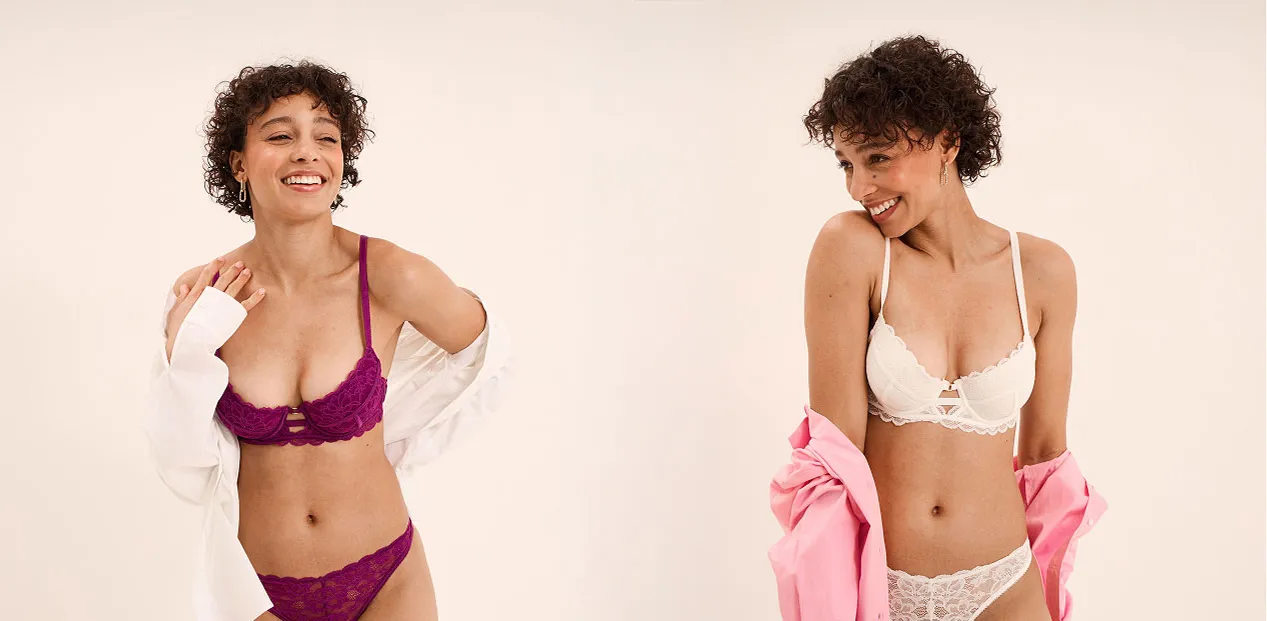 Soldes lingerie, jusqu'à -70%