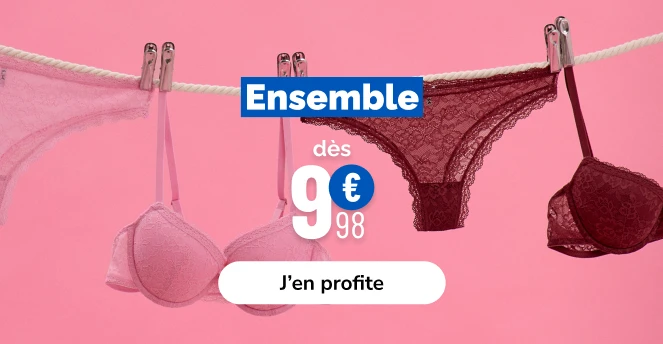 Ensemble lingerie femme - La Halle