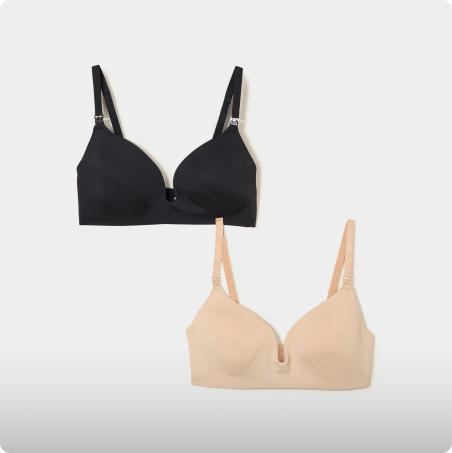 Lot 2 soutiens-gorge d'allaitement, LH MATERNITE, 22,99€