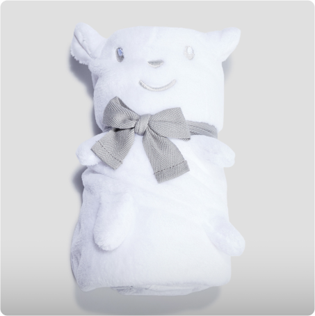 Couverture ivoire bébé, KIMBALOO, 12,99€