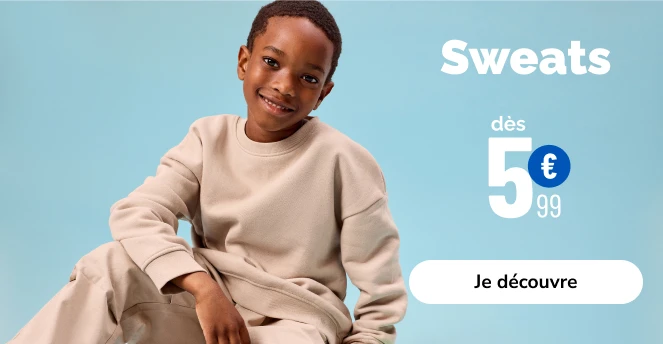 Sweat garcon - La Halle