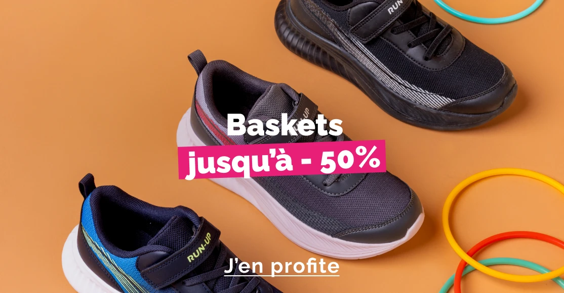 Baskets jusqu'à -50% garçon - La Halle
